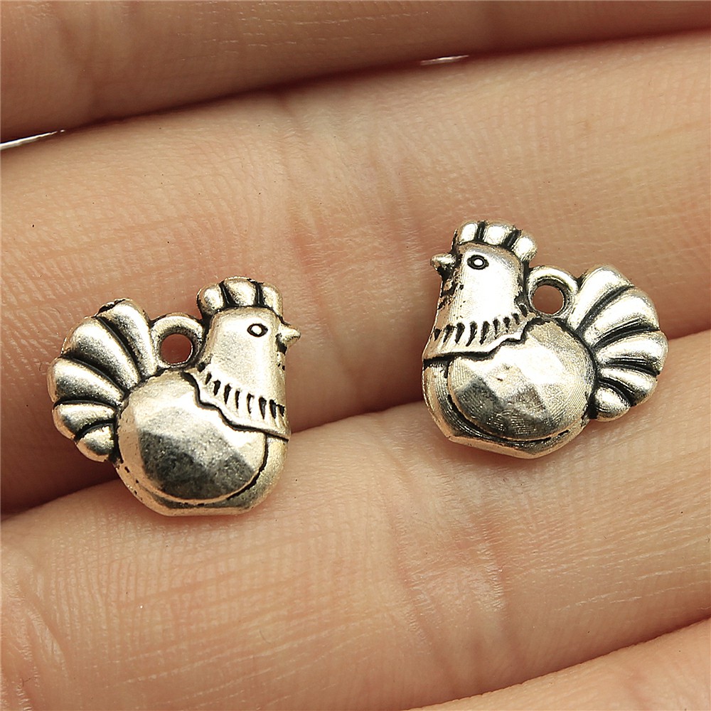 WYSIWYG 5 adet 13x13mm tavuk t - Vintage Fashion Stores incelemesi ve fiyatı