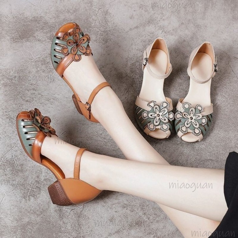 Kadın Vintage Peep Toe Gladyat - Vintage Outdoor Fashion incelemesi ve fiyatı