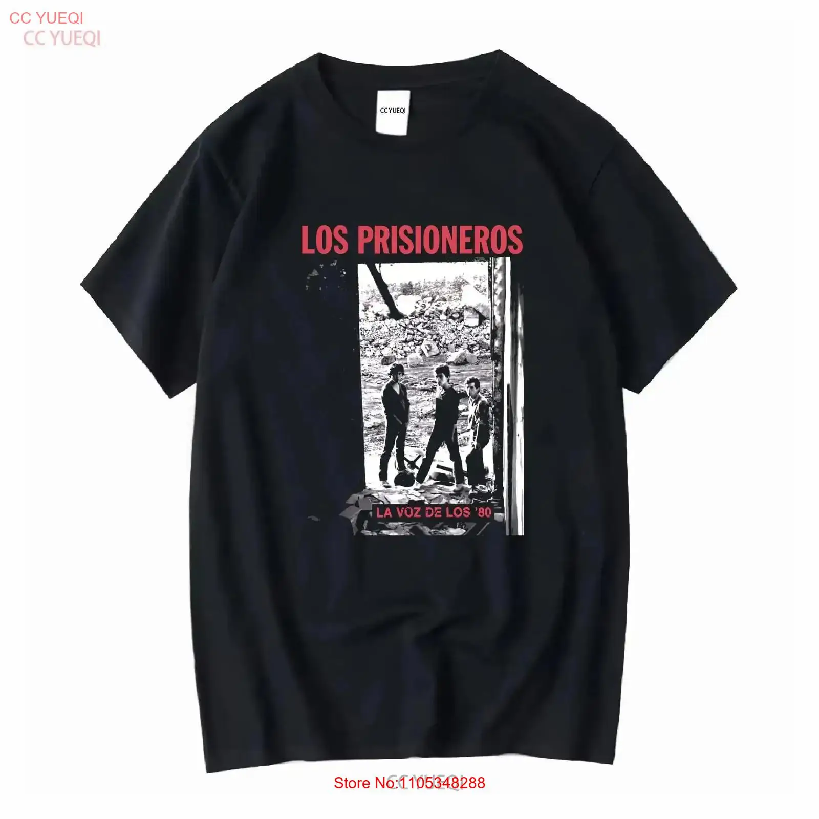 Los Prisioneros LA Voz Se '80  - Vintage Fashion Jersey incelemesi ve fiyatı